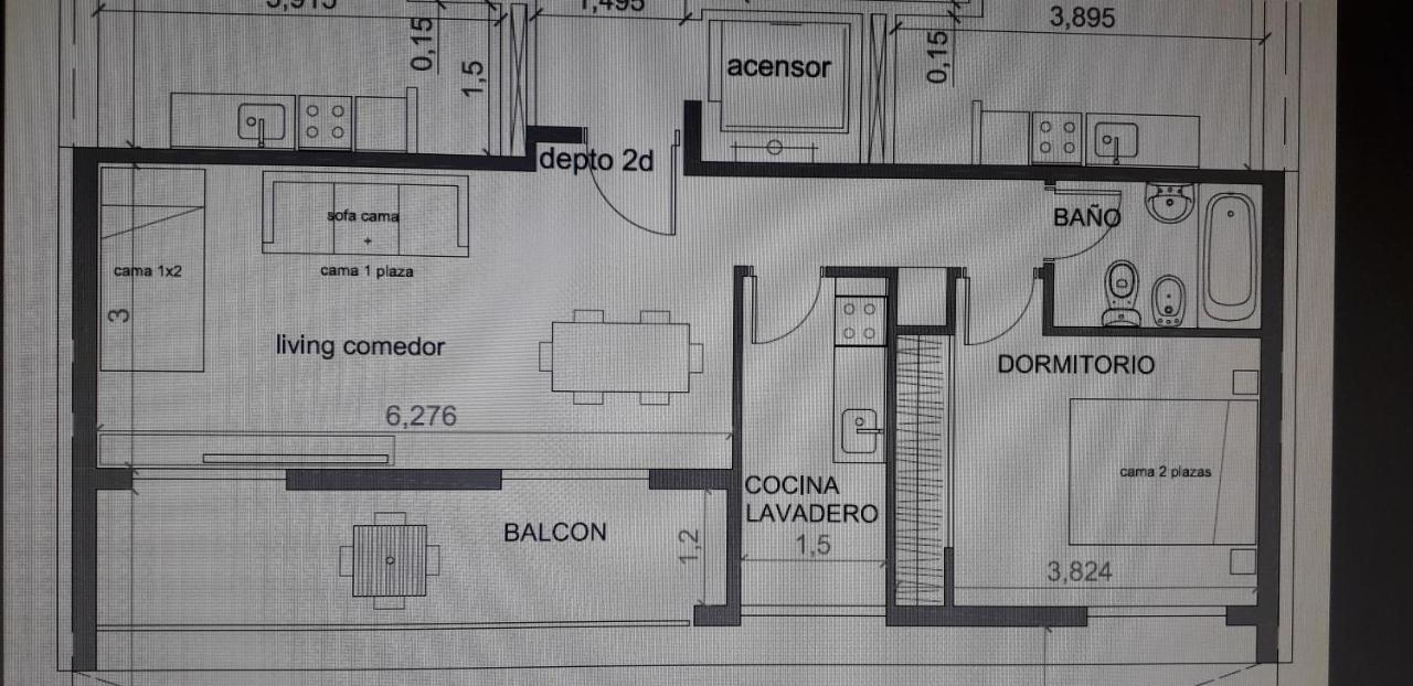 Aparts Centro 2 Ambientes 1 Habitacion San Carlos de Bariloche Exterior photo